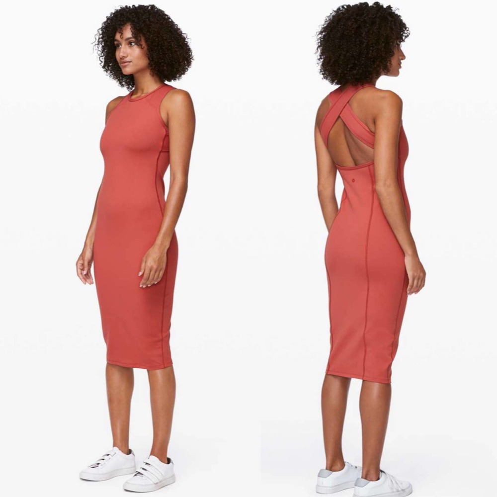 Lululemon Picnic Play Dress | Size 6 | Brick Rose | NWT